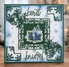 Find-It Trading 3D Pushout Sheet by Berrie's Beauties - Blue Christmas, Christmas Lanterns
