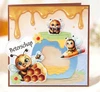 Find-It Trading Dies by Berrie's Beauties - Sweet Honey Bees, Honey Pot Delight