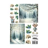 Crealies A4 Cutting Sheets - Christmas G, Reindeer