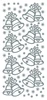 JEJE Produkt Peel-off Double Stick Clear Stickers 10/Pack  - Holiday Winter