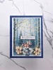 JEJE Produkt Peel-off Double Stick Clear Stickers 10/Pack  - Holiday Winter