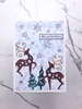 JEJE Produkt Peel-off Double Stick Clear Stickers 10/Pack  - Holiday Winter
