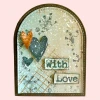 Lisa Horton Crafts Music & Maker Clear Stamps - Weathered Grid