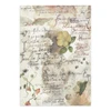 Stamperia A4/8.3x11.7in Printed Art Junk Journal - Flowers and Poems