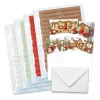 Katy Sue Designs Card Making Kit - Poinsettia Garden Picket Fence