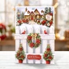 Katy Sue Designs Card Making Kit - Poinsettia Garden Picket Fence