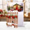 Katy Sue Designs Card Making Kit - Poinsettia Garden Picket Fence