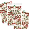 Katy Sue Designs Die Cut Embellishments, Pack of 3 - Petite Poinsettias