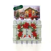 Katy Sue Designs Die Cut Embellishments, Pack of 3 - Petite Poinsettias