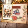 Katy Sue Designs Die Cut Decoupage, Pack of 3 - Christmas Train
