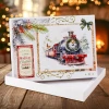 Katy Sue Designs Die Cut Decoupage, Pack of 3 - Christmas Train