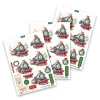 Katy Sue Designs Die Cut Decoupage, Pack of 3 - Christmas Train