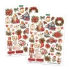 Katy Sue Designs Die Cut Decoupage, 10 Pack - Nostalgic Christmas