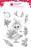 Woodware A6 Clear Stamp Set By Gwen Fletcher - Geoff