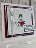 Woodware A6 Clear Stamp Set By Gwen Fletcher - Santa Knows Best