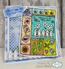 Woodware A6 Clear Stamp Set By Françoise Read - Garden Sampler
