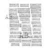 ABStudio Milk Valley A4 Paper Sticker Sheet - No. 0062