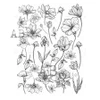 ABStudio YT#677 6 Pack "I Want It All" Bundle #2 - Flowers & Insects FREE A4 STORAGE TOTE