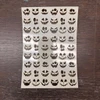 IndigoBlu 8x5in Stencils - Pumpkin Faces