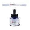 Royal Talens Pantone Dual Tip Blue Marker & Ink Refill Bottle - 657