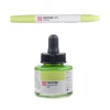 Royal Talens Pantone Dual Tip Green Yellow Marker & Ink Refill Bottle - 373