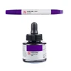 Royal Talens Pantone Dual Tip Purple Marker & Ink Refill Bottle - 2597