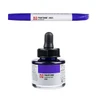 Royal Talens Pantone Dual Tip Purple Marker & Ink Refill Bottle - 2665
