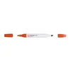 Royal Talens Pantone Dual Tip Warm Red Marker & Ink Refill Bottle - 1675