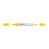 Royal Talens Pantone Dual Tip Yellow Marker & Ink Refill Bottle - 102