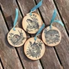 IndigoBlu A5 Cling Rubber Stamp - Hidden Creatures
