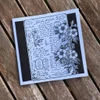 IndigoBlu A5 Cling Rubber Stamp - Notes From The  Garden