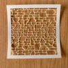 IndigoBlu 6x6in Stencils - Stone Wall