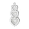 Katy Sue Designs Cosmic Shimmer Silicone Mould - Ornate Heart Trio