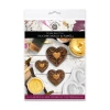 Katy Sue Designs Cosmic Shimmer Silicone Mould - Ornate Heart Trio