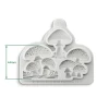 Katy Sue Designs Cosmic Shimmer Silicone Mould - Toadstool Trio