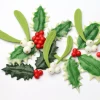 Katy Sue Designs Silicone Mould - Holly & Mistletoe