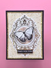 Katy Sue Design Cosmic Shimmer 6x6in Mixed Media Elements Stencils - Faded Flourish