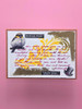 Katy Sue Design Cosmic Shimmer 6x6in Mixed Media Elements Stencils - Faded Flourish