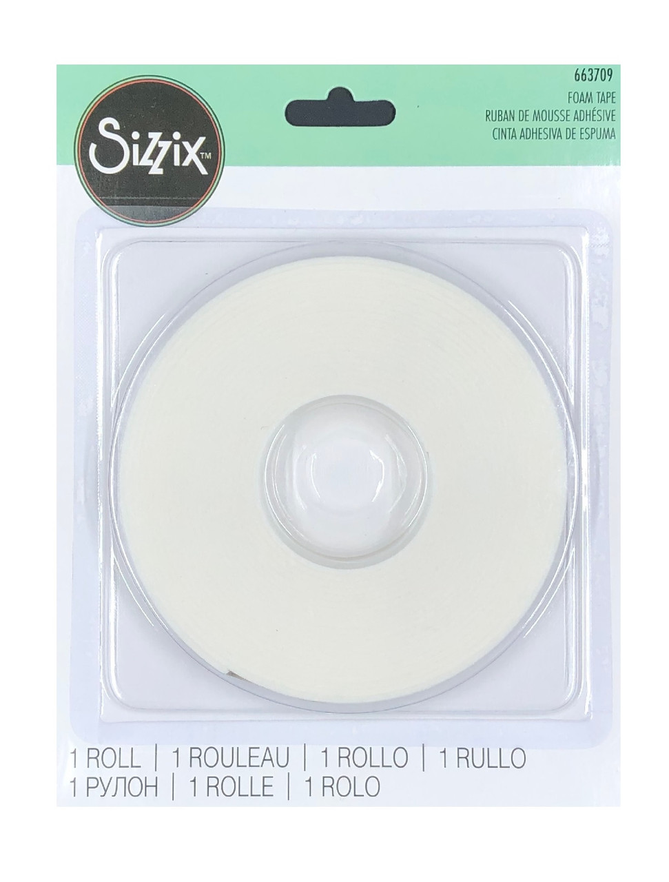 Sizzix Making Essential - Foam Adhesive Sheets, 4 x 6, Assorted, 6 Sheets