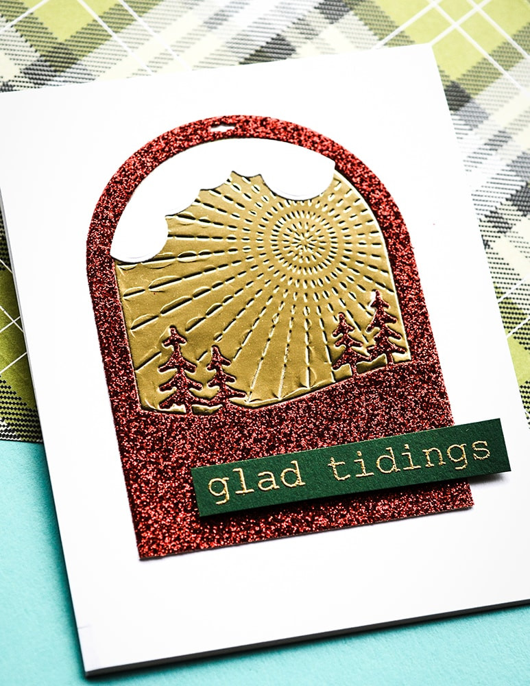 Memory Box 6x6 Paper Pad Polished Foil Scrapbooking Made Simple