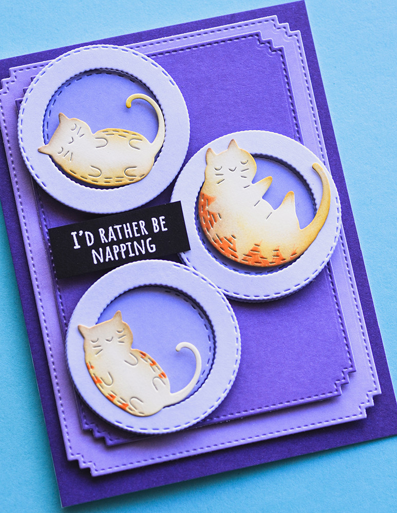 Memory Box Poppystamps Dies Whittle Adorable Kitty Kit Scrapbooking