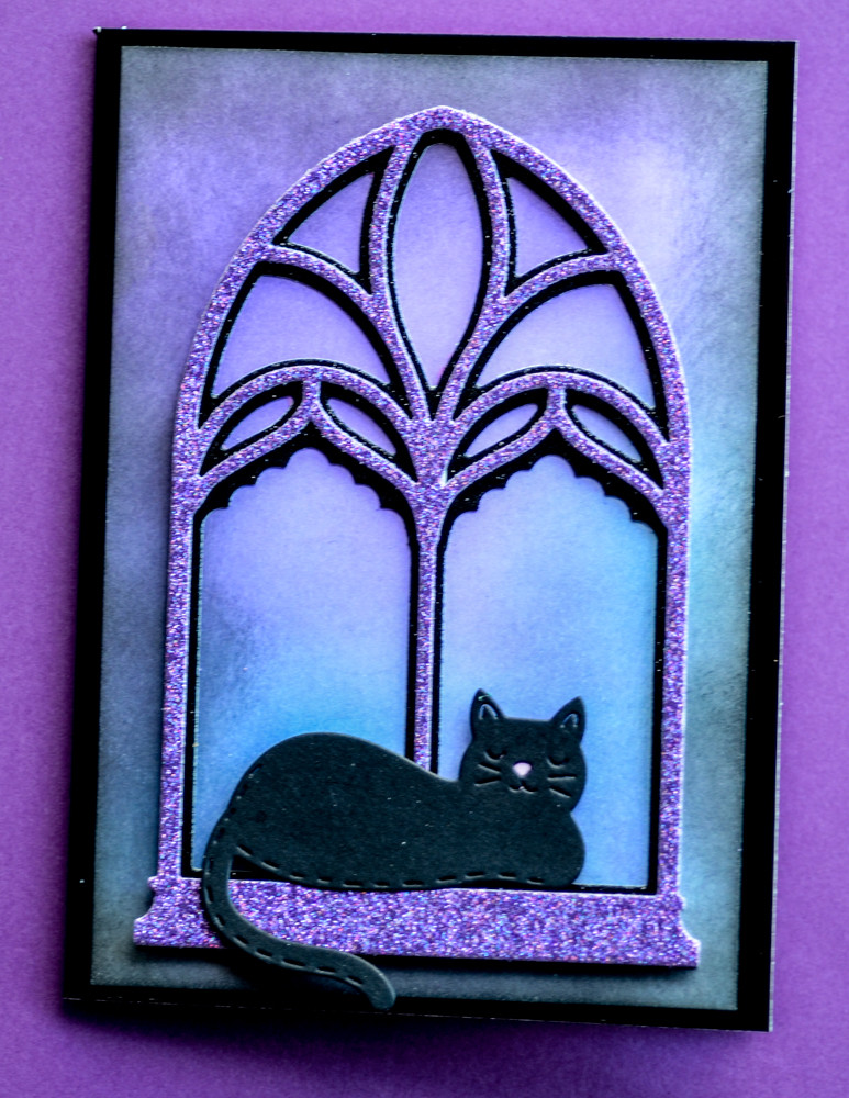 Memory Box Poppystamps Dies Whittle Napping Cat Scrapbooking Made