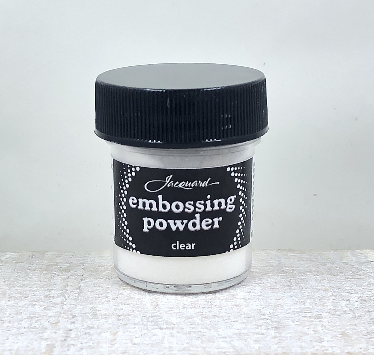 Jacquard Embossing Powder, 8g - Clear - Scrapbooking Made Simple