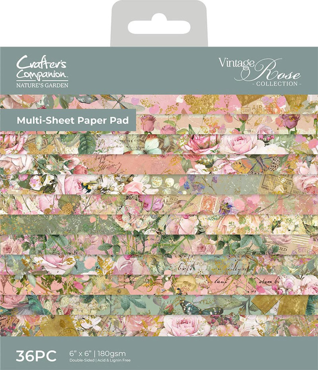 GLITTERED FLORAL GARDEN WASHI TAPE