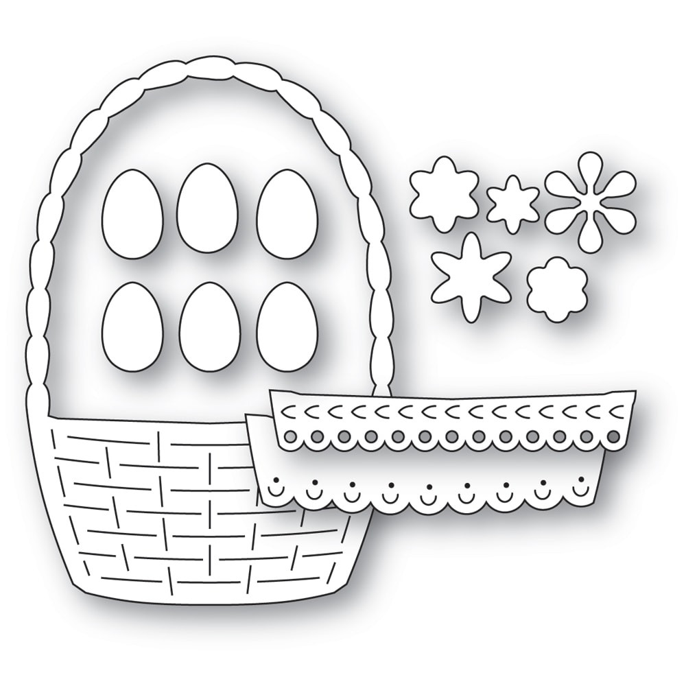 Memory Box Dies - Nordic Basket - Scrapbooking Made Simple