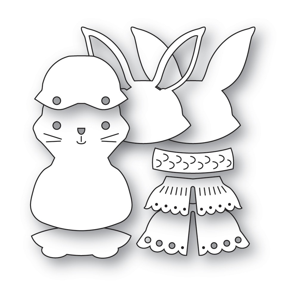Memory Box Dies - Nordic Happy Bunny - Scrapbooking Made Simple