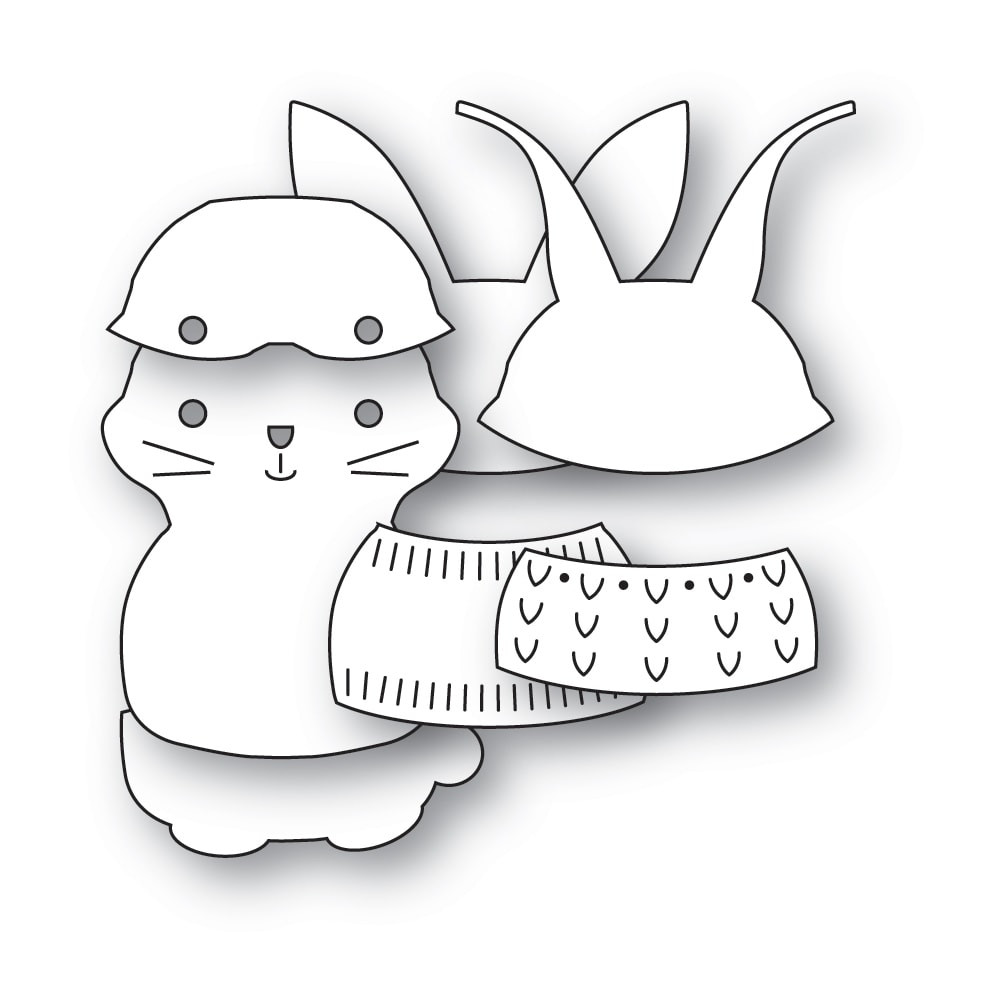 Memory Box Dies - Nordic Bunny - Scrapbooking Made Simple