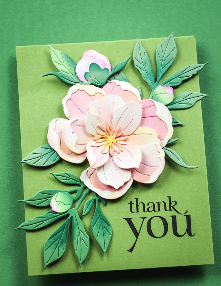 Memory Box Dies - Peony Bud Stems - Scrapbooking Made Simple