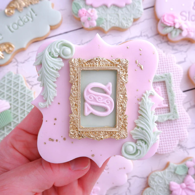 Katy Sue Designs Silicon Mould - Small Vintage Frame - Scrapbooking ...