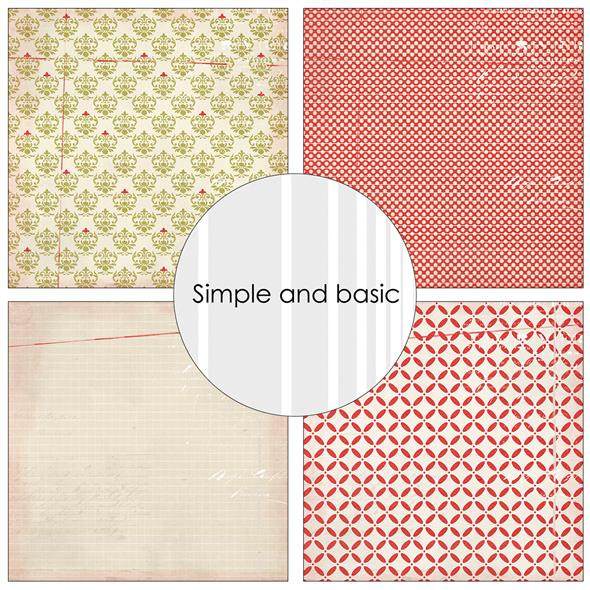 Simple Basic Designs Simple And Basic Design 6x6in Paper Pad - Be Merry - Scrapbooking Made ...